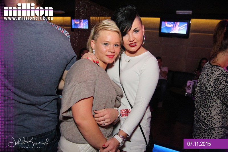 Sobota 07.11 w Million Club