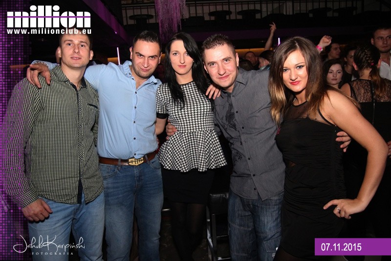 Sobota 07.11 w Million Club