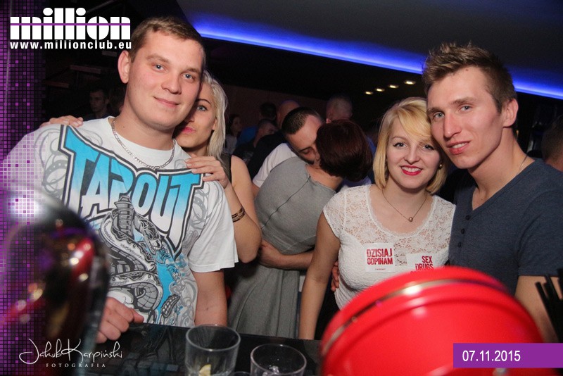 Sobota 07.11 w Million Club