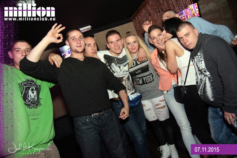 Sobota 07.11 w Million Club