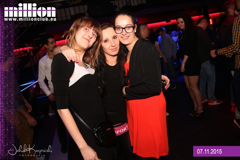 Sobota 07.11 w Million Club