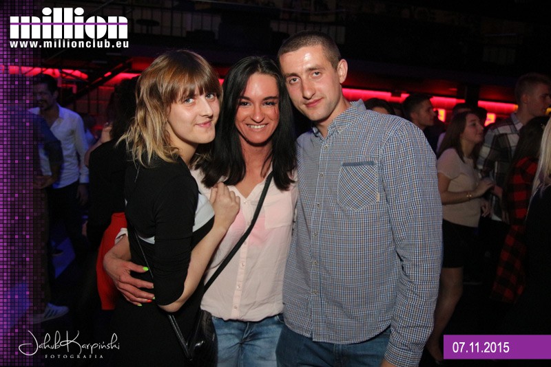 Sobota 07.11 w Million Club