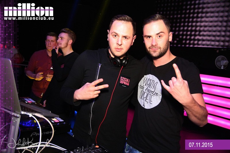 Sobota 07.11 w Million Club