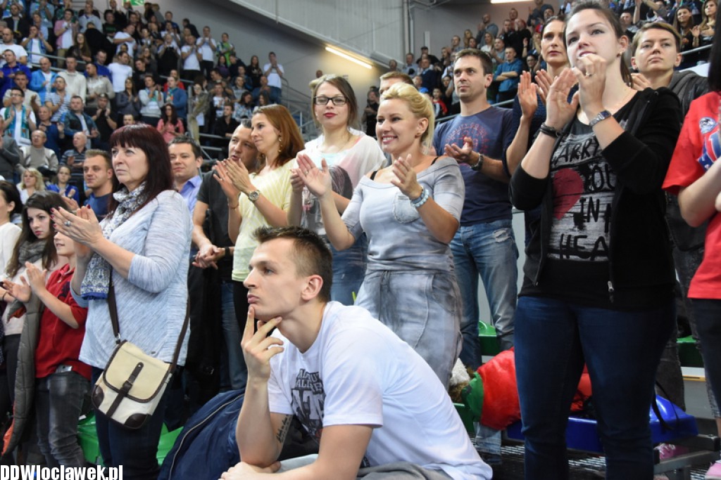 Kibice na meczu Anwil - Asseco