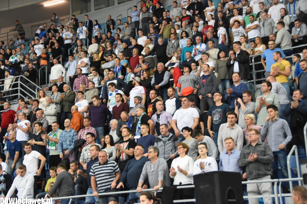 Kibice na meczu Anwil - Asseco