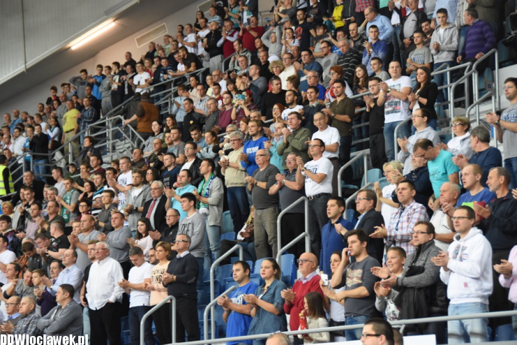 Kibice na meczu Anwil - Asseco