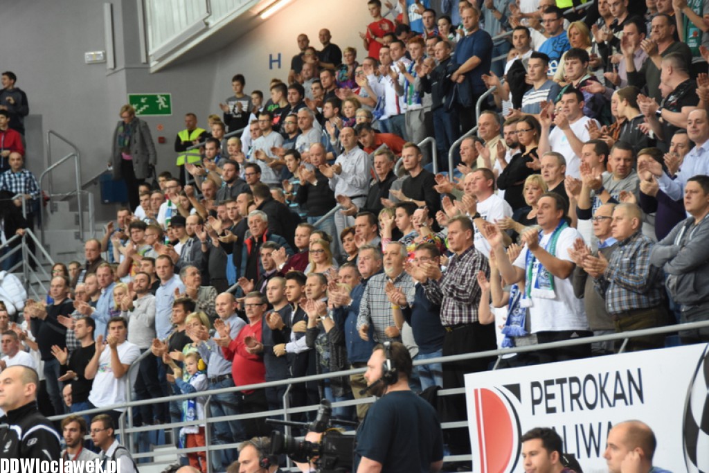 Kibice na meczu Anwil - Asseco