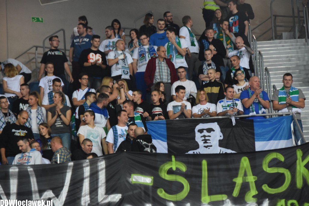 Kibice na meczu Anwil - Asseco