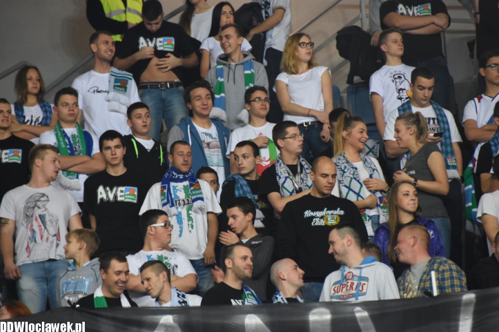 Kibice na meczu Anwil - Asseco