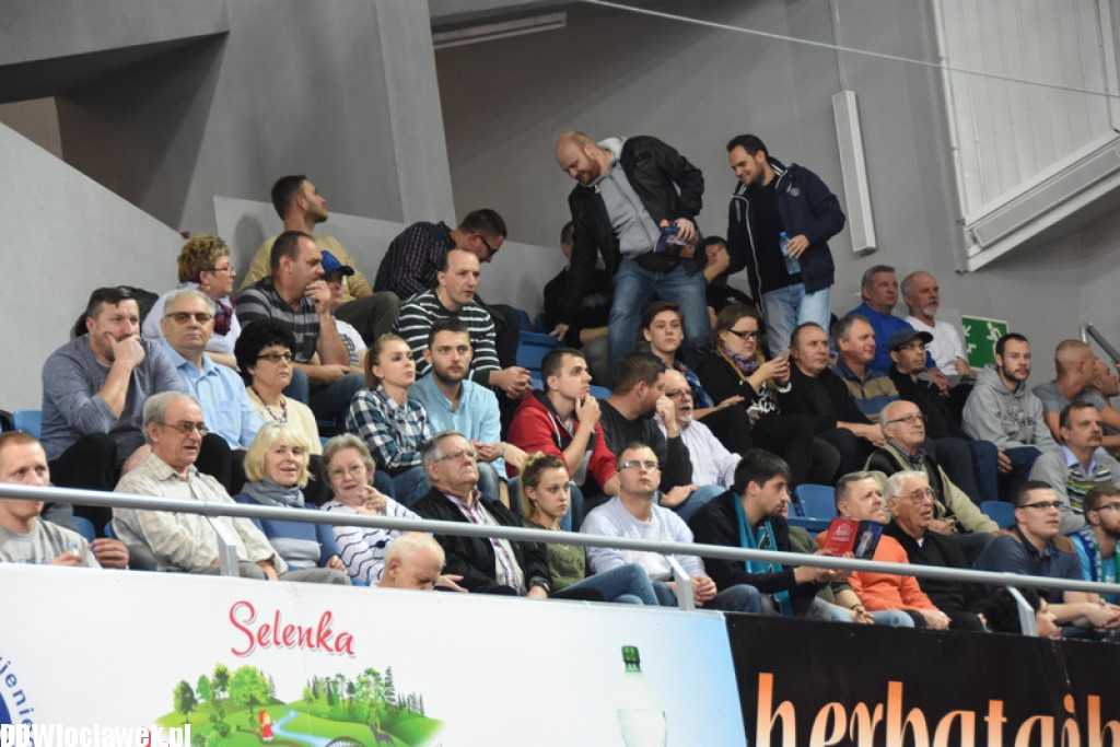 Kibice na meczu Anwil - Asseco