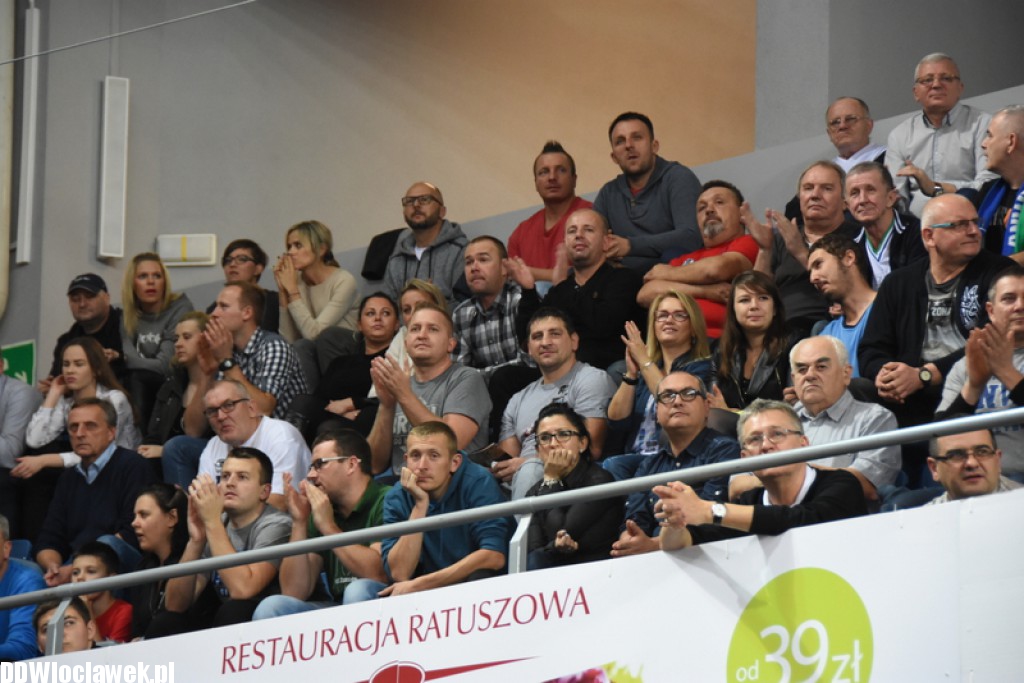 Kibice na meczu Anwil - Asseco