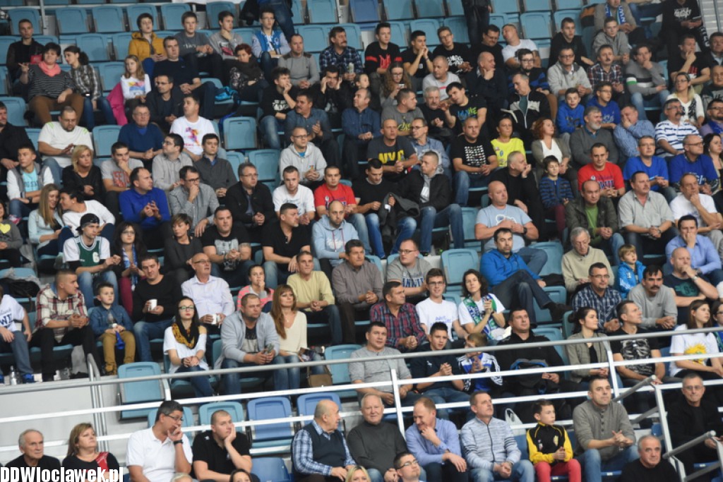 Kibice na meczu Anwil - Asseco
