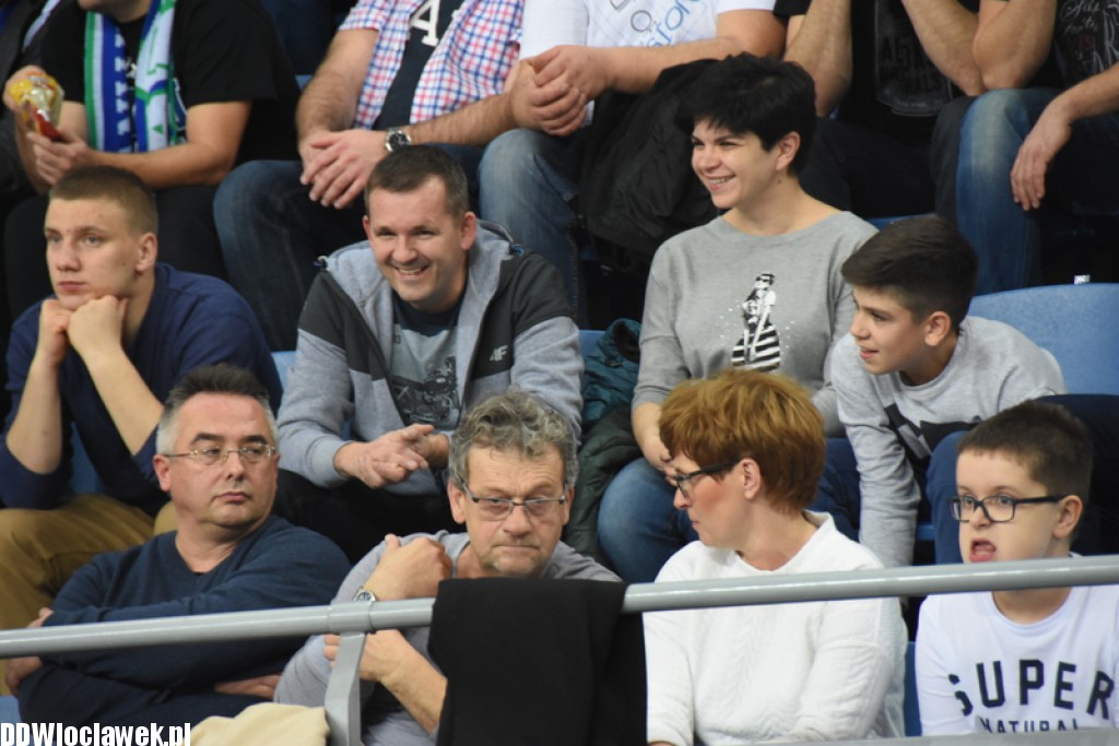 Kibice na meczu Anwil - Asseco