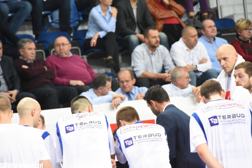 Kibice na meczu Anwil - Asseco
