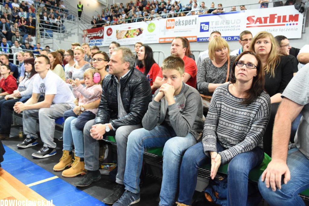 Kibice na meczu Anwil - Asseco
