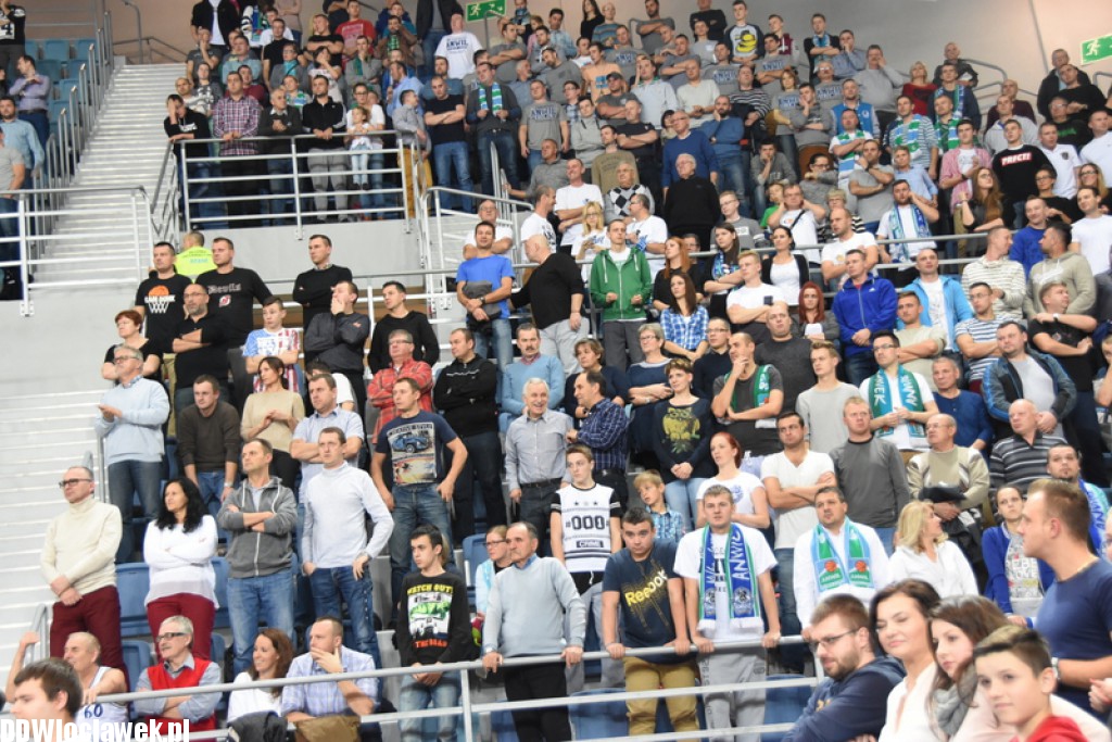 Kibice na meczu Anwil - Asseco