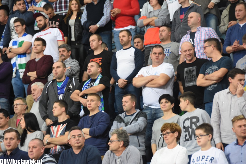 Kibice na meczu Anwil - Asseco