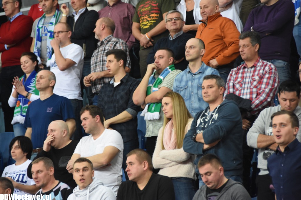 Kibice na meczu Anwil - Asseco