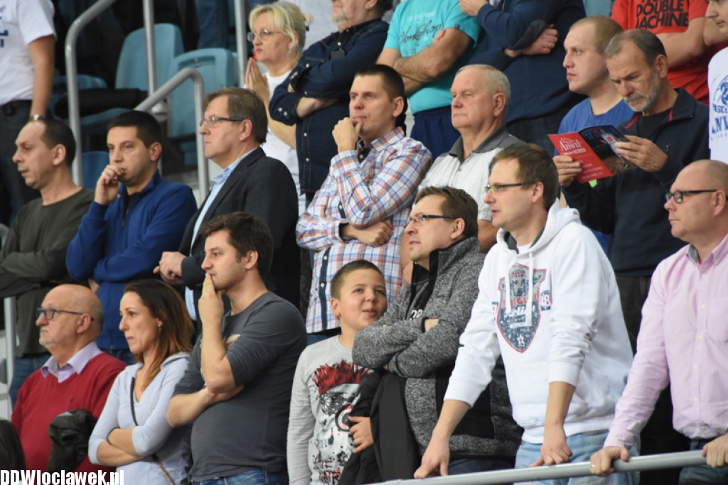 Kibice na meczu Anwil - Asseco