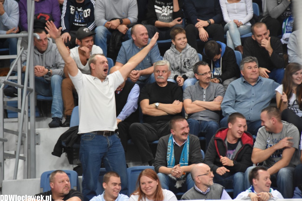 Kibice na meczu Anwil - Asseco