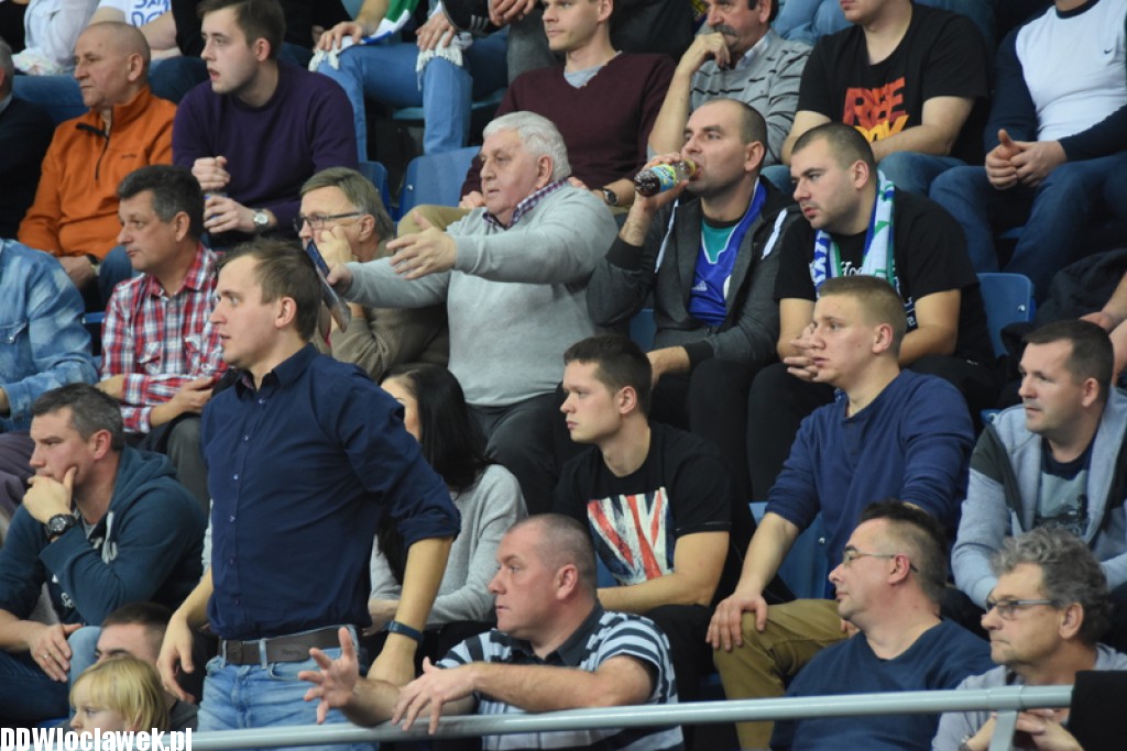 Kibice na meczu Anwil - Asseco