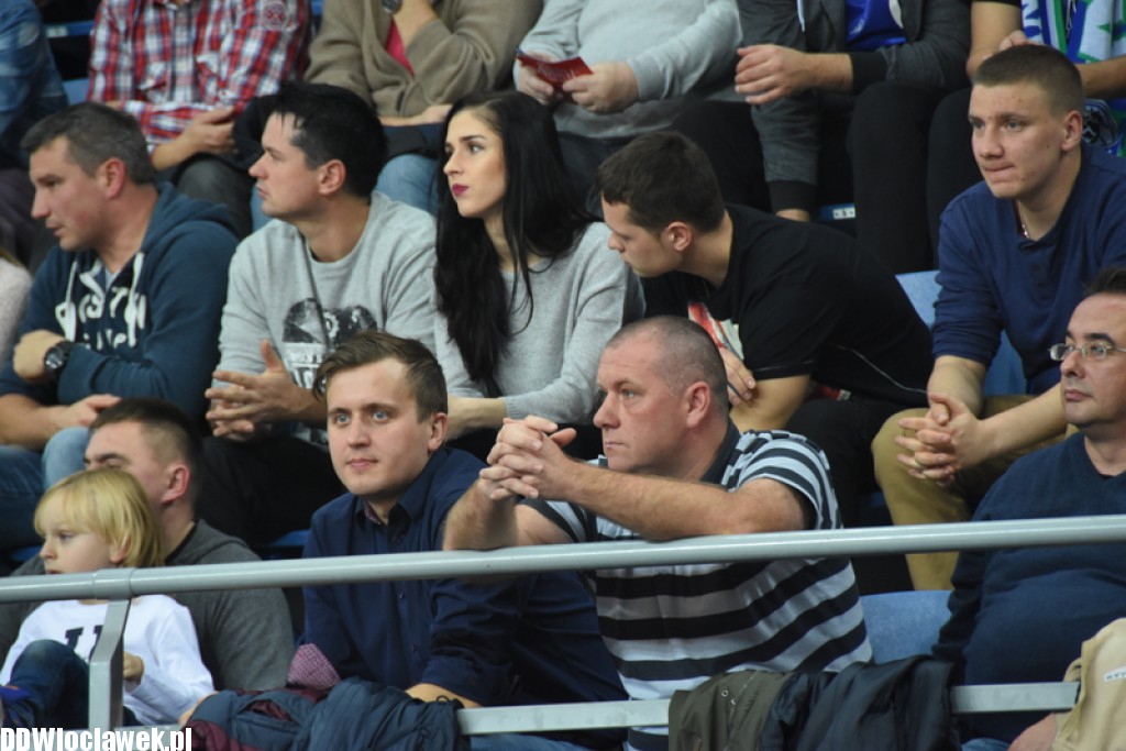 Kibice na meczu Anwil - Asseco