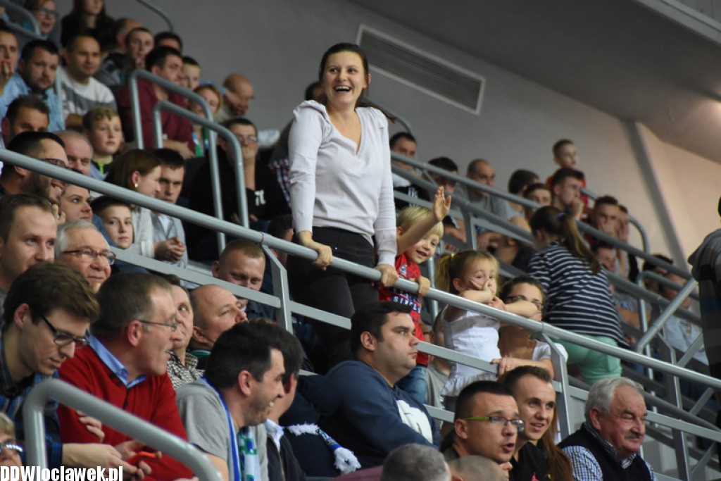Kibice na meczu Anwil - Asseco