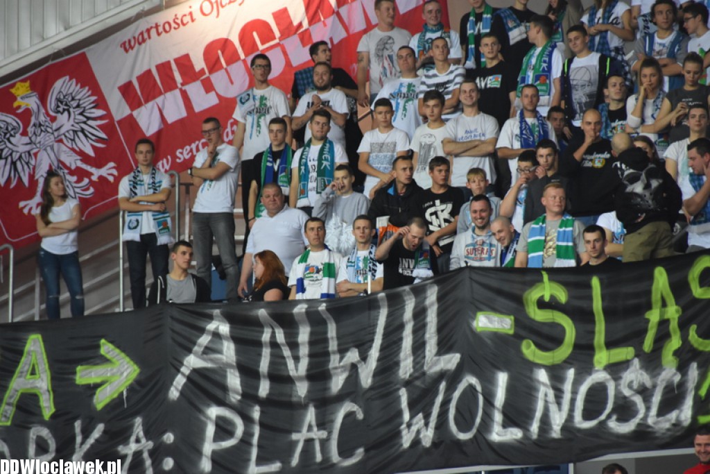 Kibice na meczu Anwil - Asseco