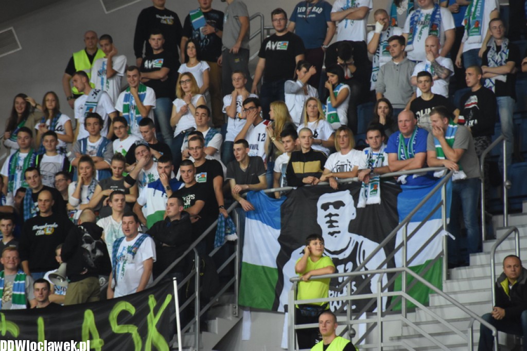 Kibice na meczu Anwil - Asseco