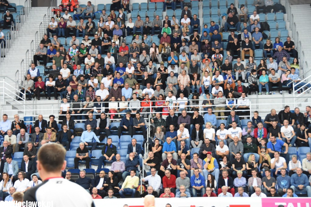 Kibice na meczu Anwil - Asseco