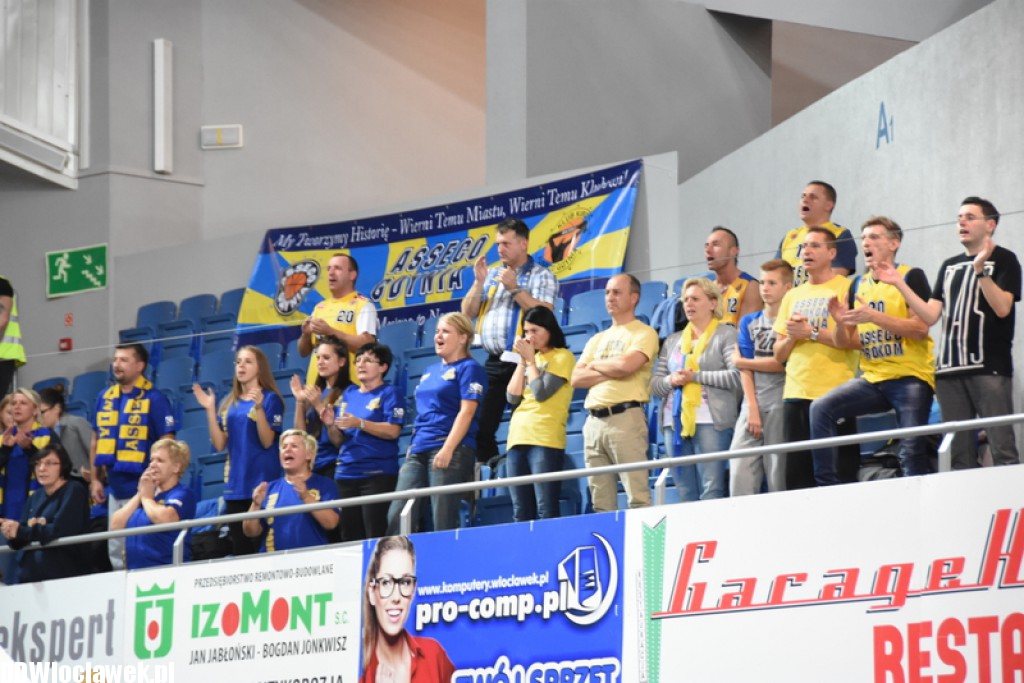 Kibice na meczu Anwil - Asseco