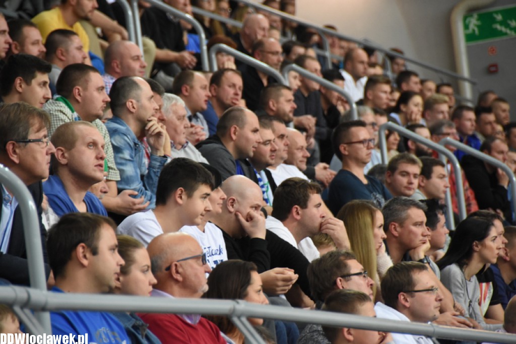 Kibice na meczu Anwil - Asseco