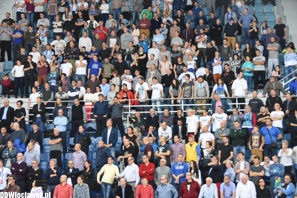 Kibice na meczu Anwil - Asseco