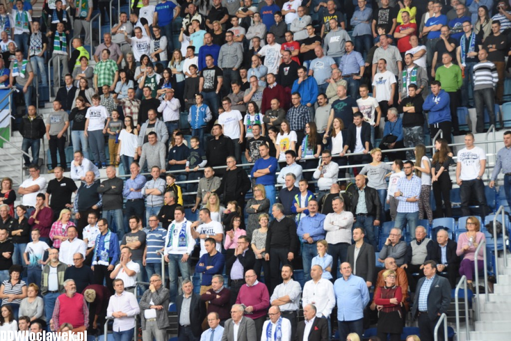 Kibice na meczu Anwil - Asseco