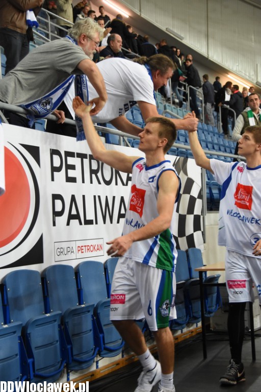 Kibice na meczu Anwil - Asseco