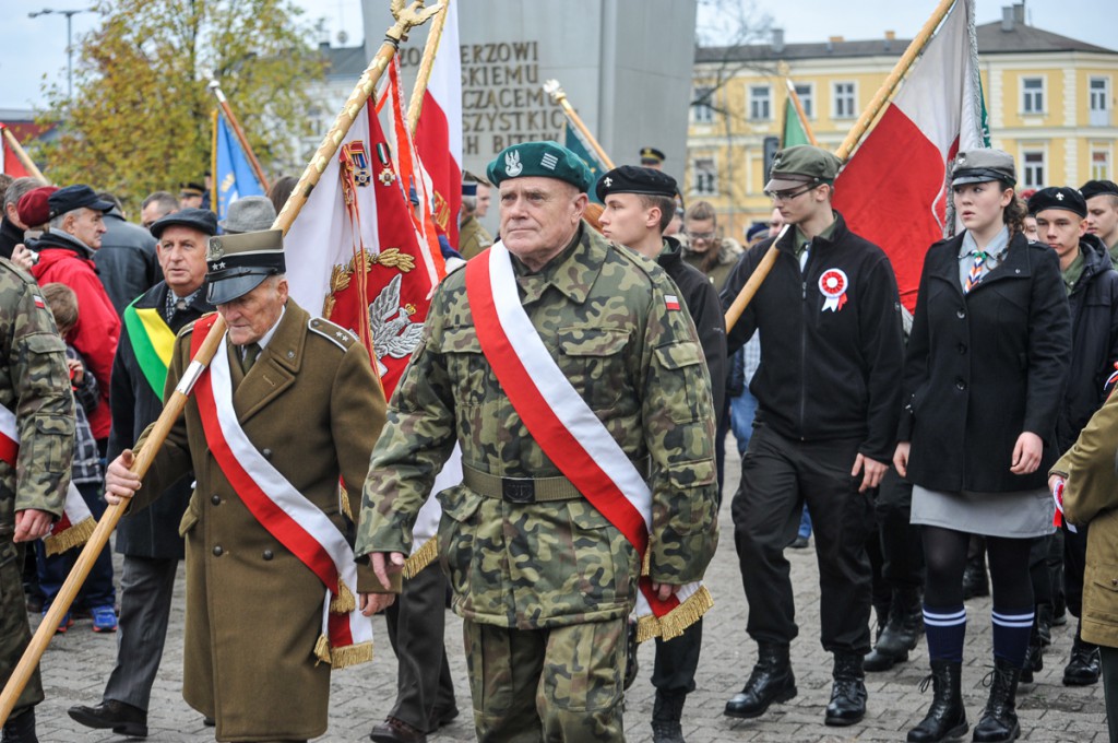 Obchody święta Niepodległości na Placu Wolności