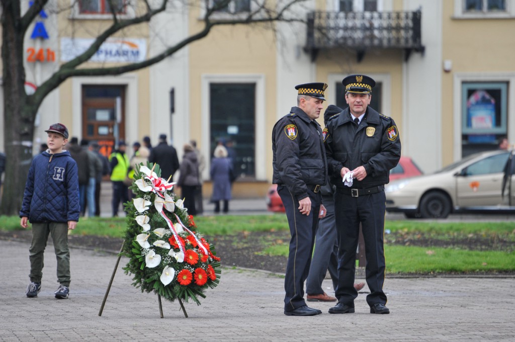 Obchody święta Niepodległości na Placu Wolności