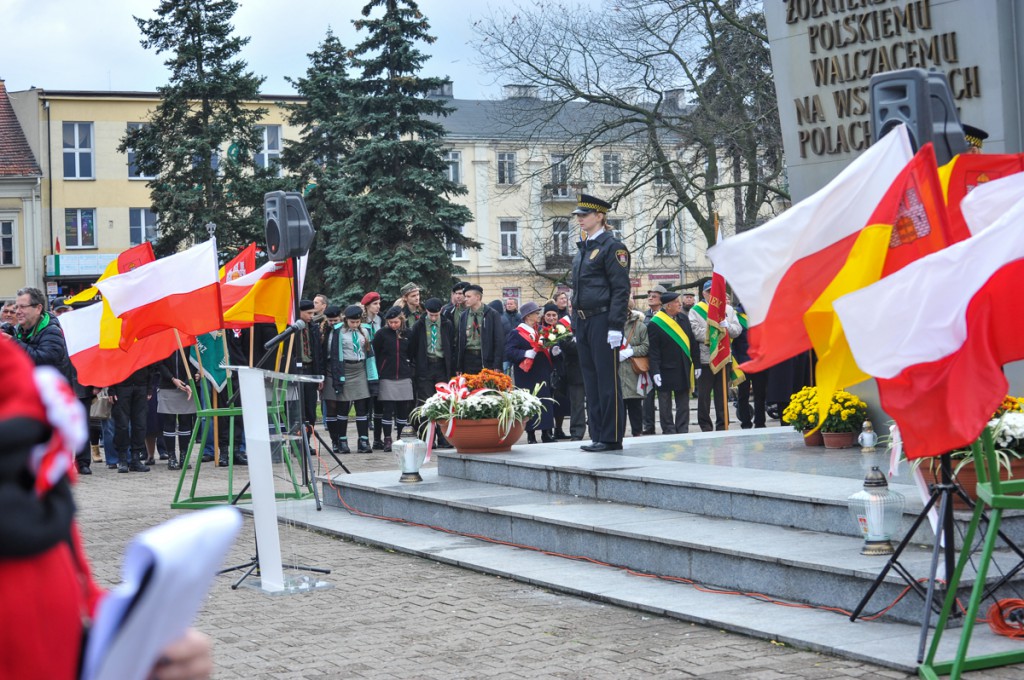 Obchody święta Niepodległości na Placu Wolności