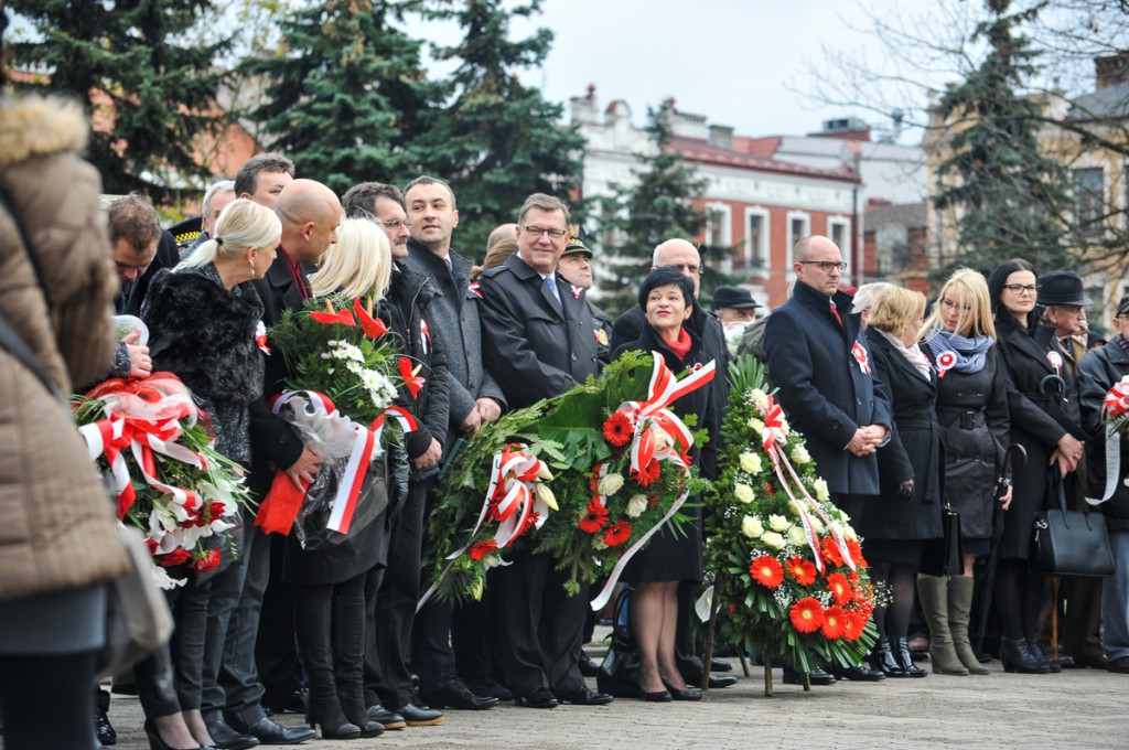 Obchody święta Niepodległości na Placu Wolności
