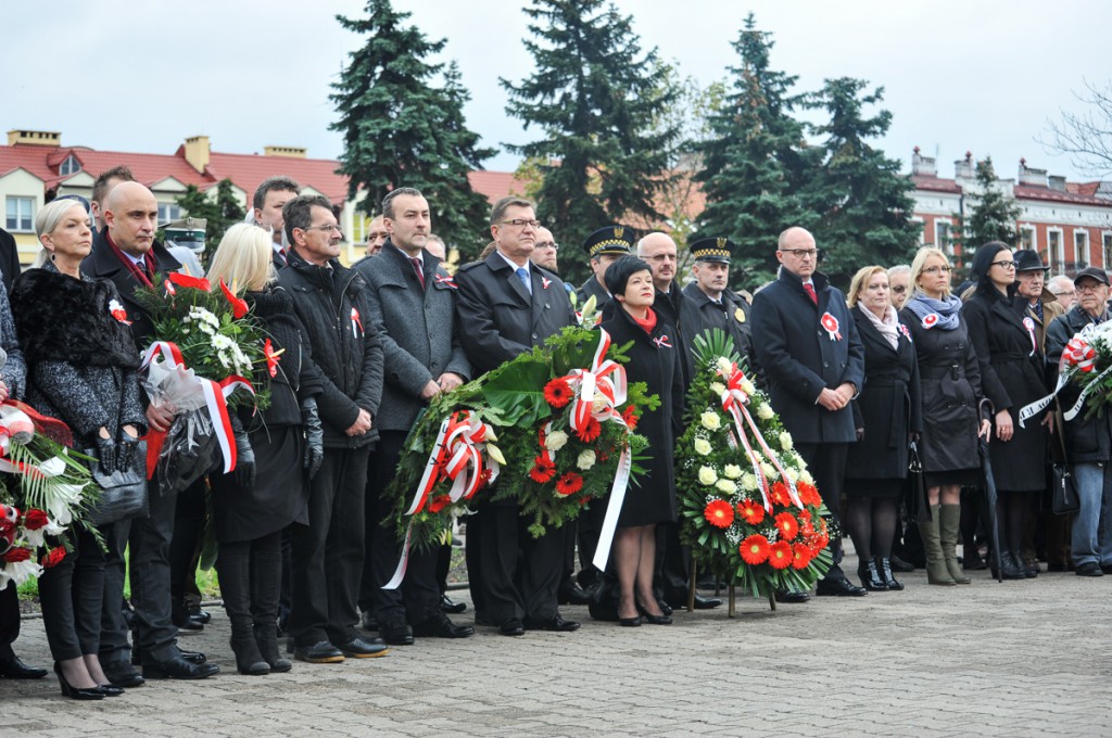 Obchody święta Niepodległości na Placu Wolności