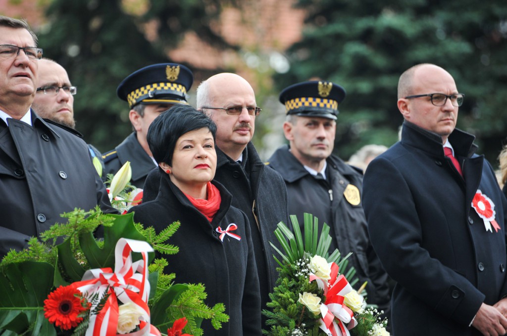 Obchody święta Niepodległości na Placu Wolności