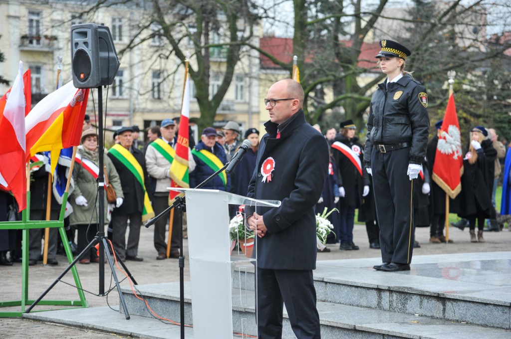 Obchody święta Niepodległości na Placu Wolności