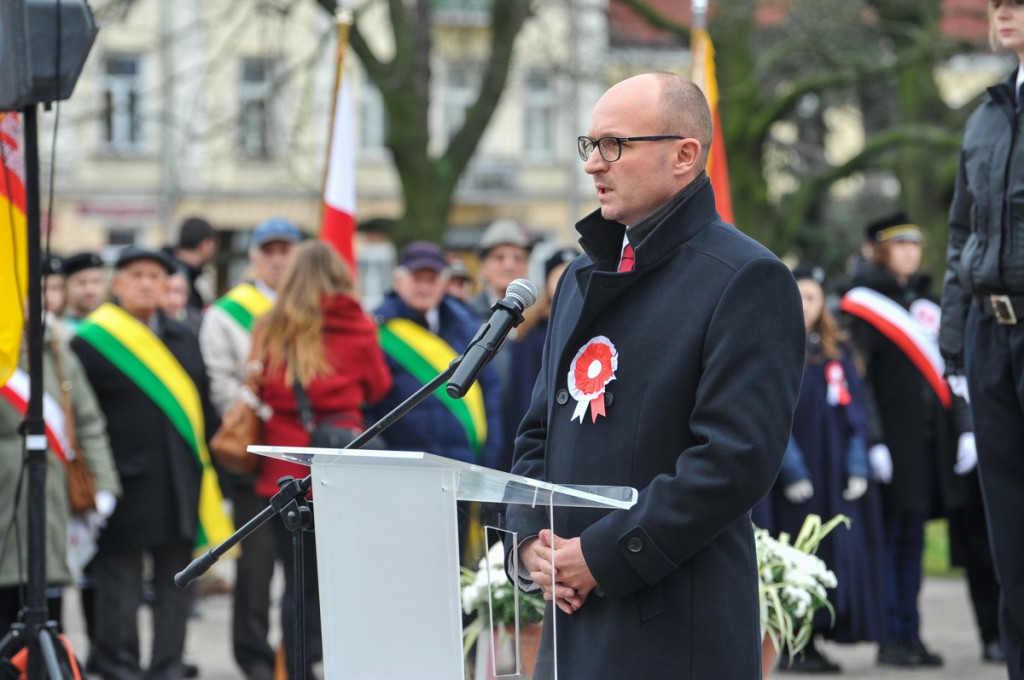 Obchody święta Niepodległości na Placu Wolności