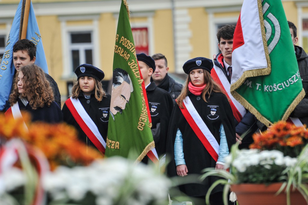 Obchody święta Niepodległości na Placu Wolności
