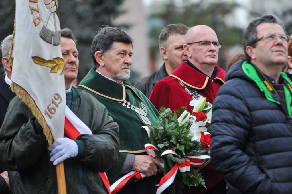 Obchody święta Niepodległości na Placu Wolności