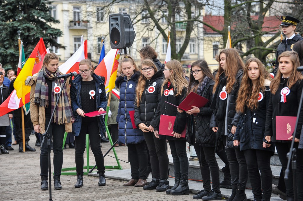 Obchody święta Niepodległości na Placu Wolności