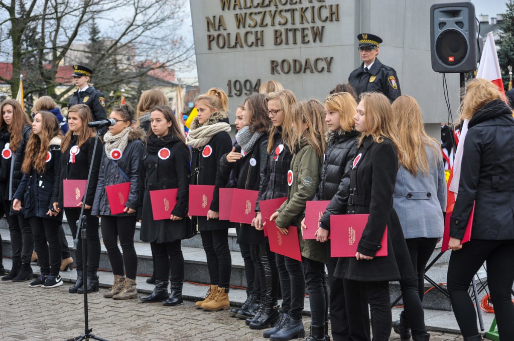 Obchody święta Niepodległości na Placu Wolności