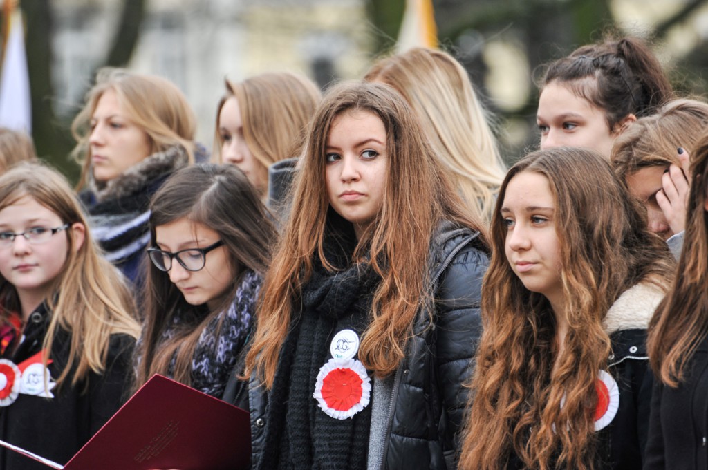 Obchody święta Niepodległości na Placu Wolności