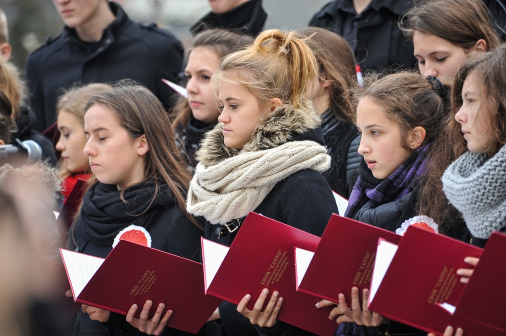 Obchody święta Niepodległości na Placu Wolności