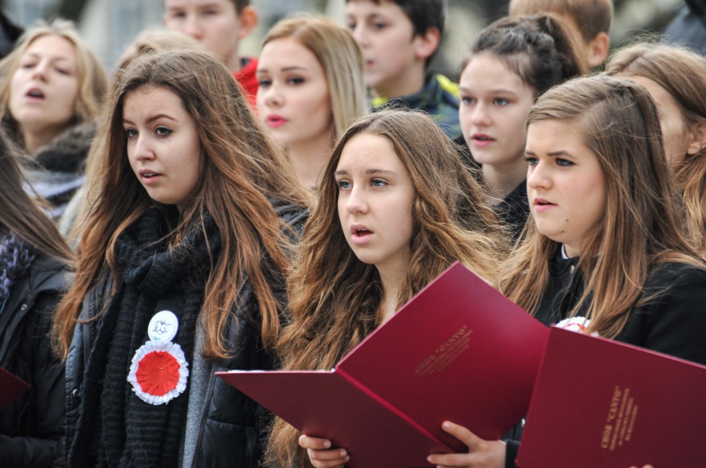 Obchody święta Niepodległości na Placu Wolności